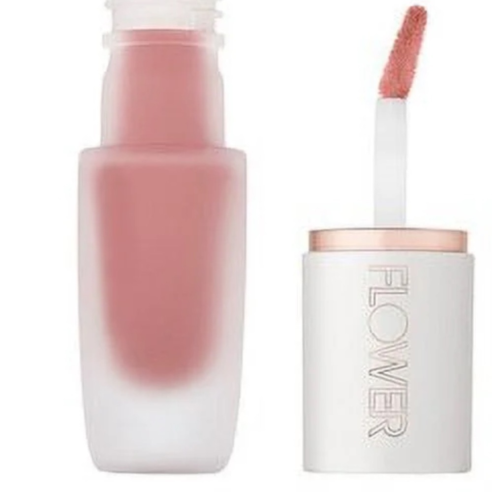 - Flower beauty by drew perfect pout soft matte lip color in dune